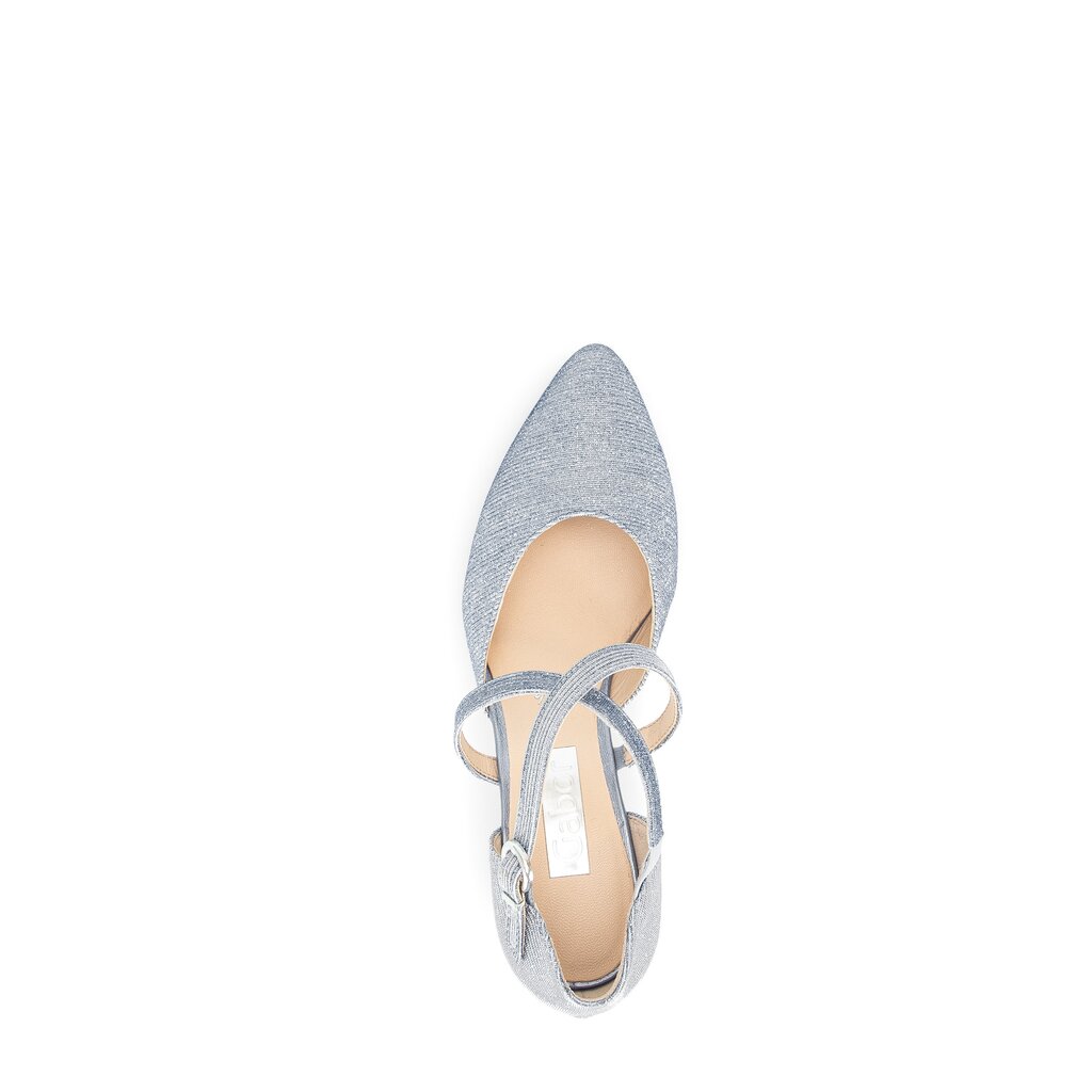 Gabor fashion Spangenpumps blau