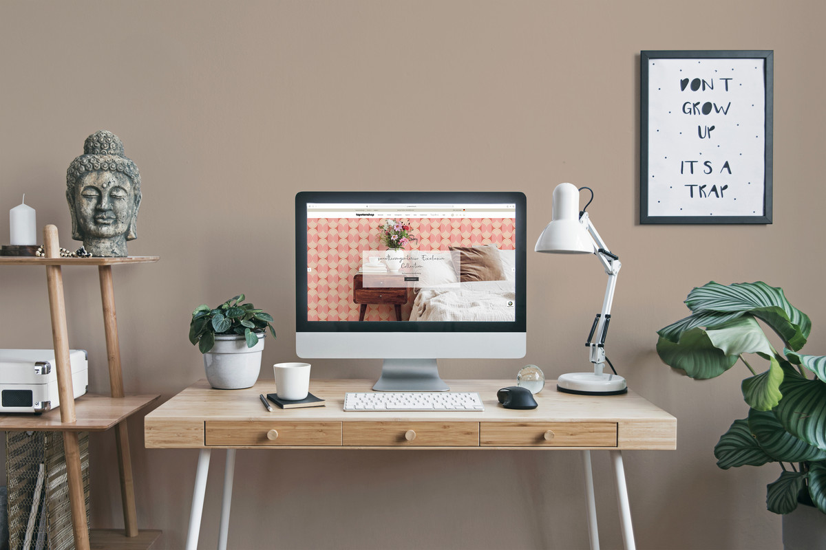 AS Creation A.S. Création - Wandfarbe Beige 