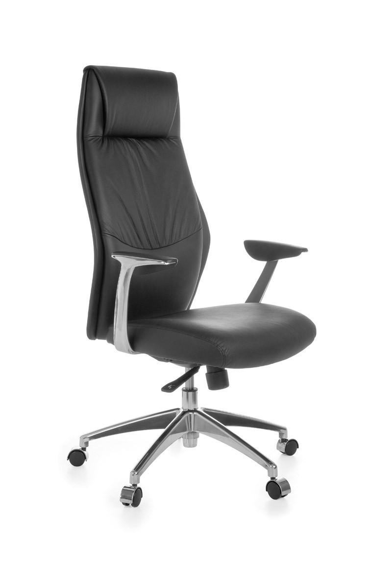 Skyport AMSTYLE XXL Chefsessel Echtleder Schwarz