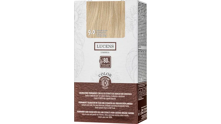 LUCENS Permanente Coloration 9.0 - Sehr helles Blond