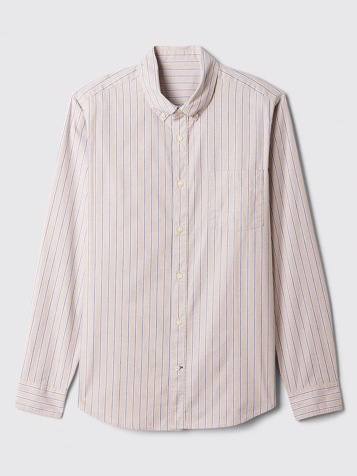 GAP Hemd in Beige/ Blau günstig kaufen