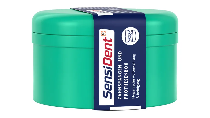 SensiDent Zahnspangenbox Prothesenbox