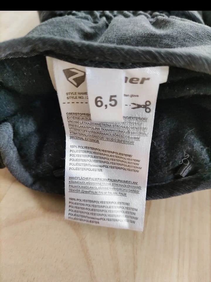 Ziener Ski-/ Snowboardhandschuhe in Grau günstig kaufen 6,5