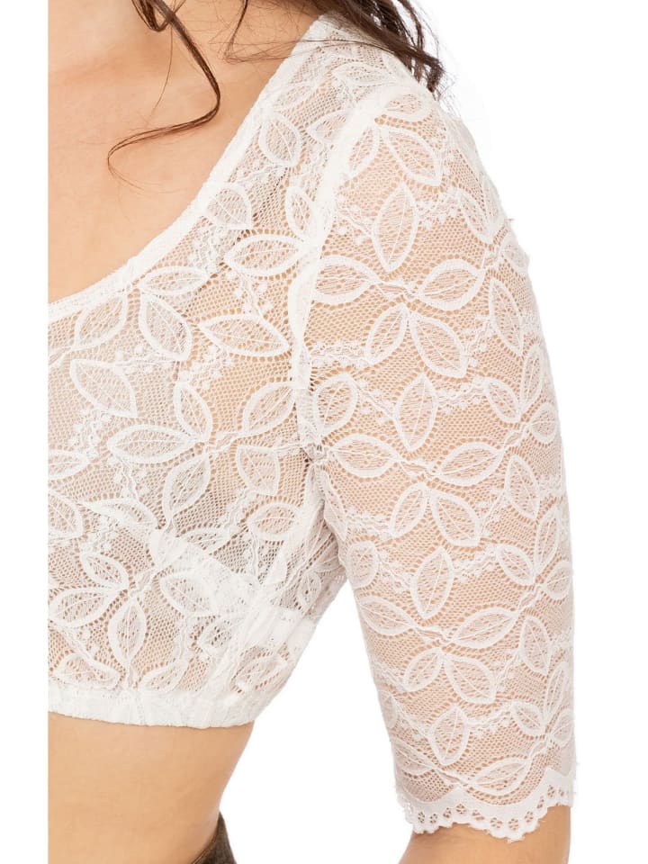 MarJo Dirndlbluse ERLBACH in offwhite günstig kaufen