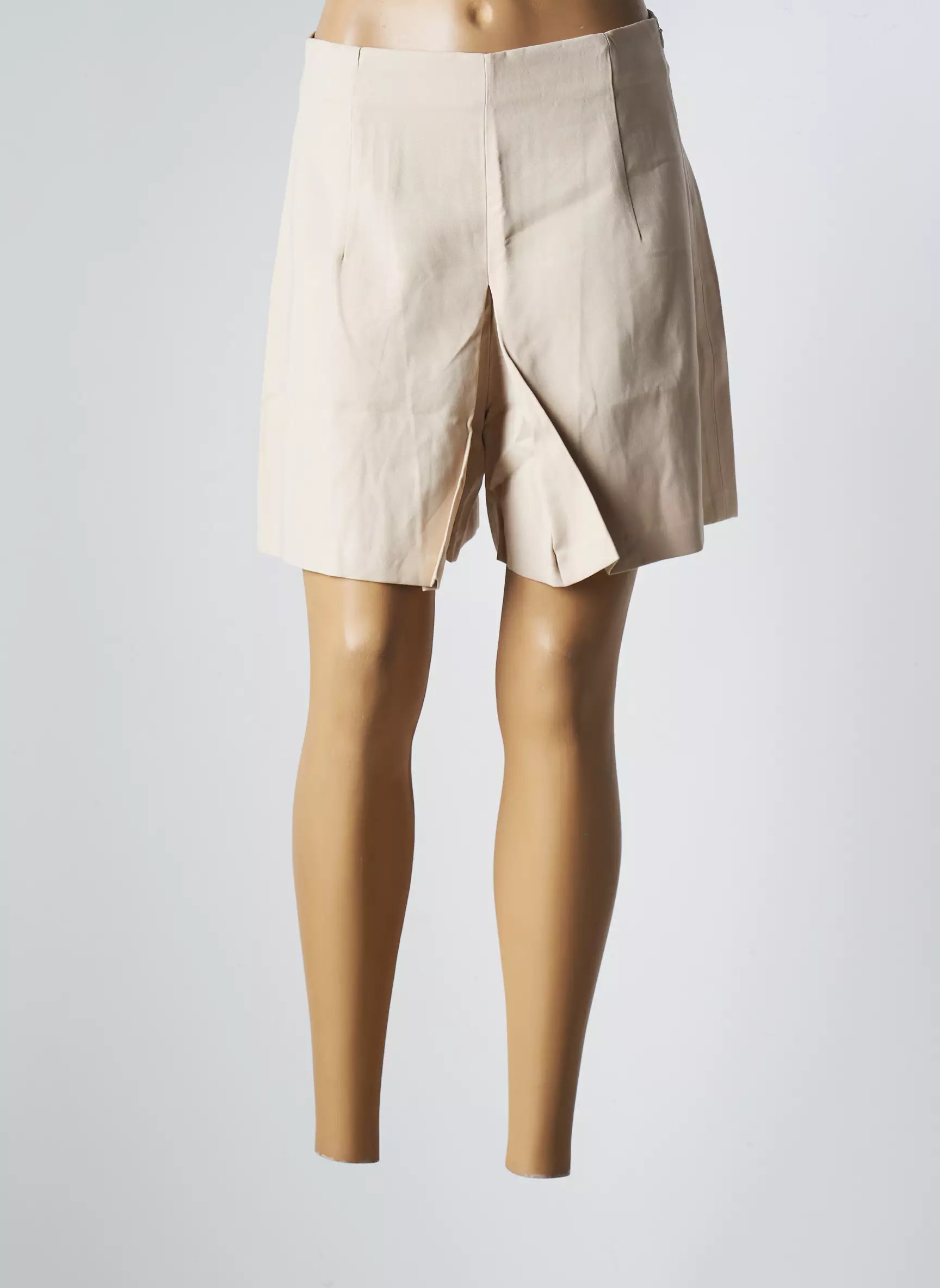 Artlove Shorts Jupe Femme couleur beige