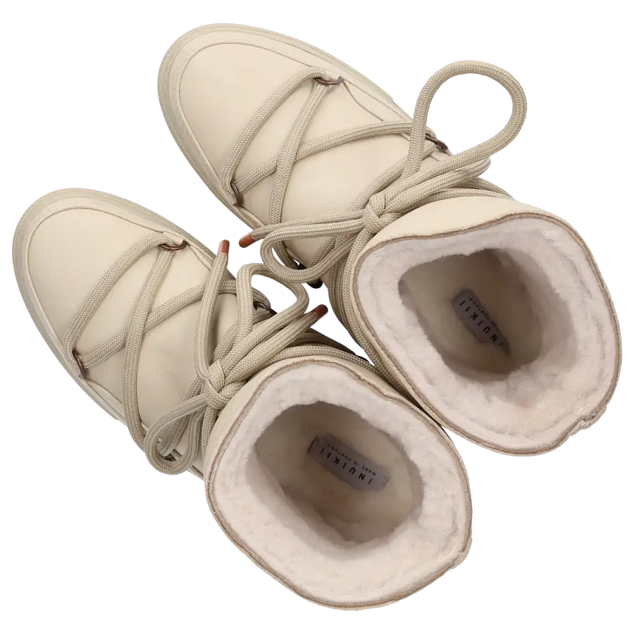 INUIKII - Snowboots 75202-087 Kalbsleder - beige