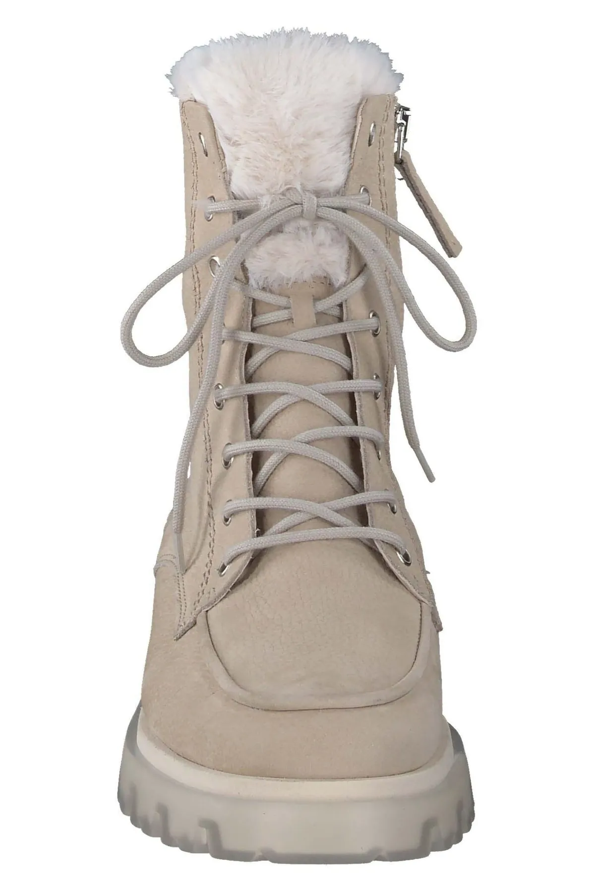Paul Green  Stiefelette - Beige - Blockabsatz