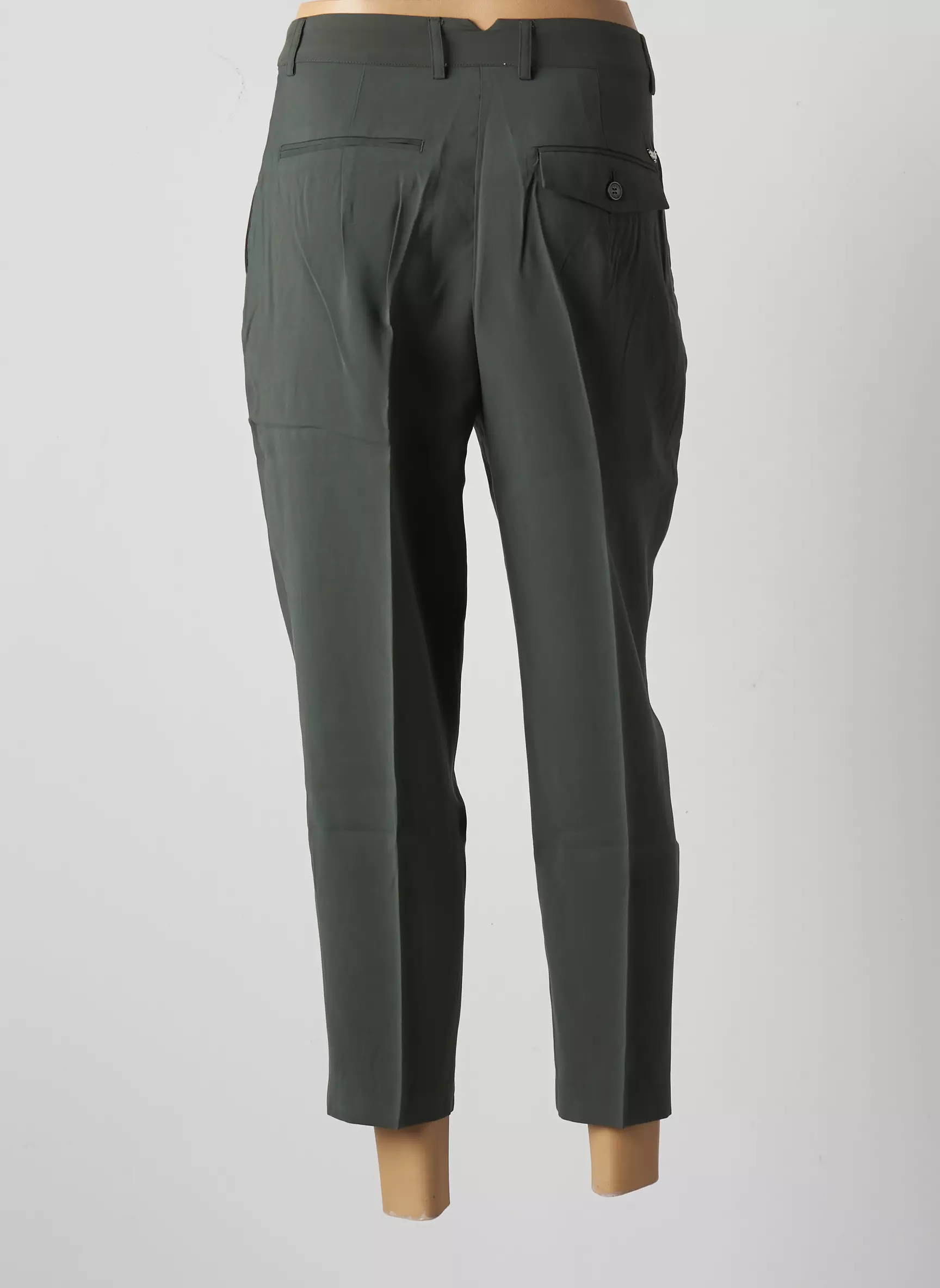 Lpb Pantalons Droits Femme couleur vert