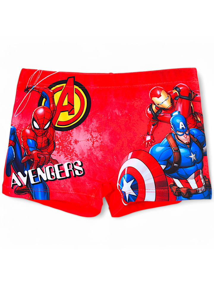 Avengers Badehose Avengers in Rot günstig kaufen