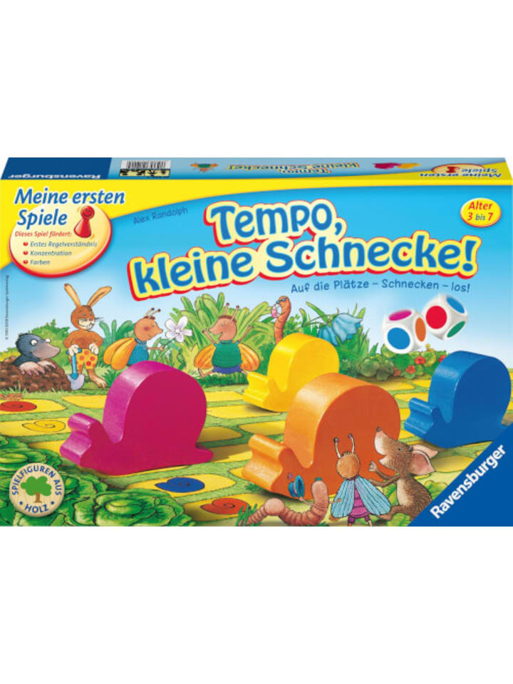 Ravensburger Brettspiel Tempo, kleine Schnecke!, 3-7 Jahre günstig kaufen onesize