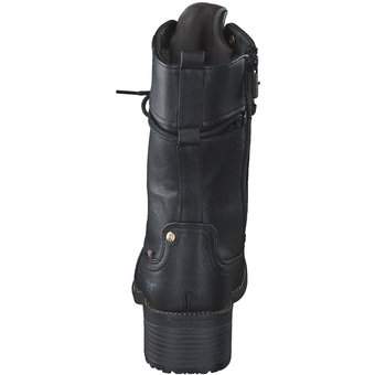 Mustang Schnürstiefelette in schwarz