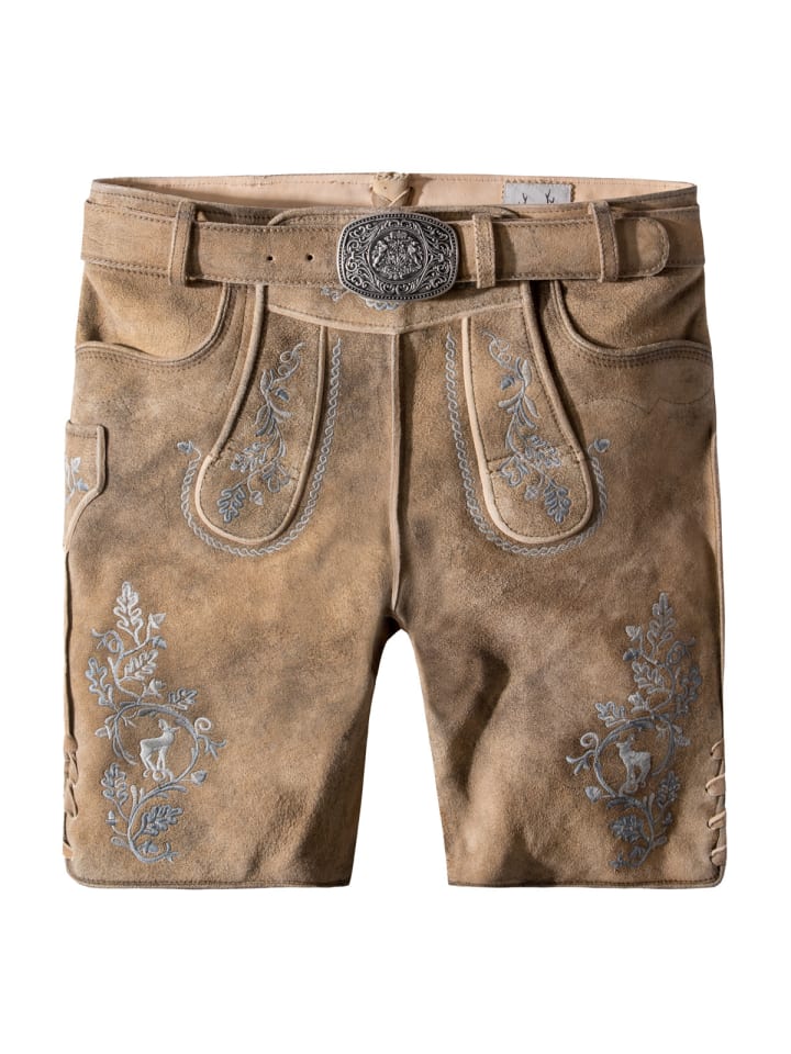 Stockerpoint Lederhose Girgl in braun günstig kaufen