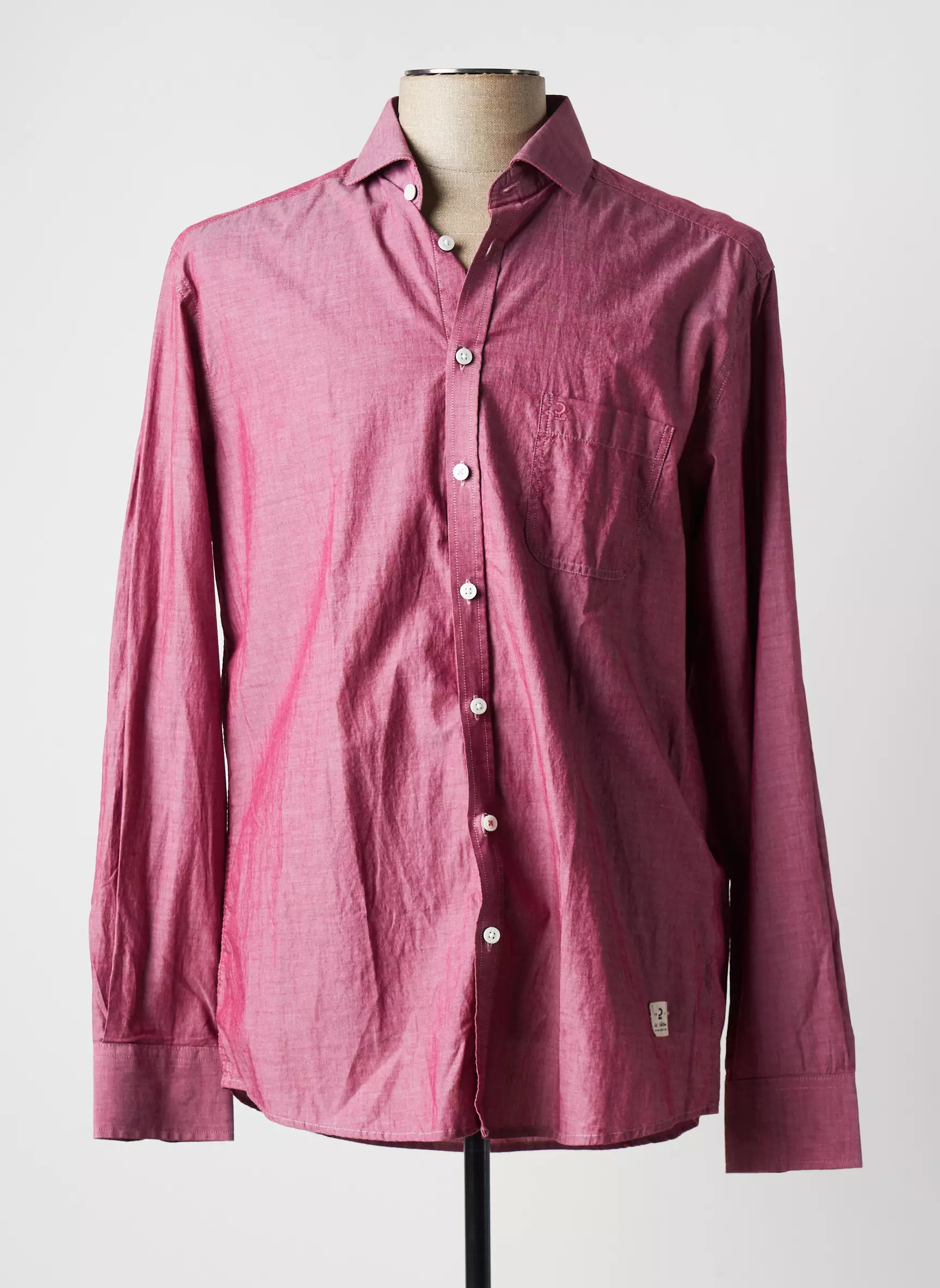 Calamar Manches Longues Homme couleur rouge