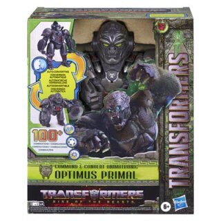 Transformers: Rise of the Beasts - Command & Convert Animatronic Optimus Primal