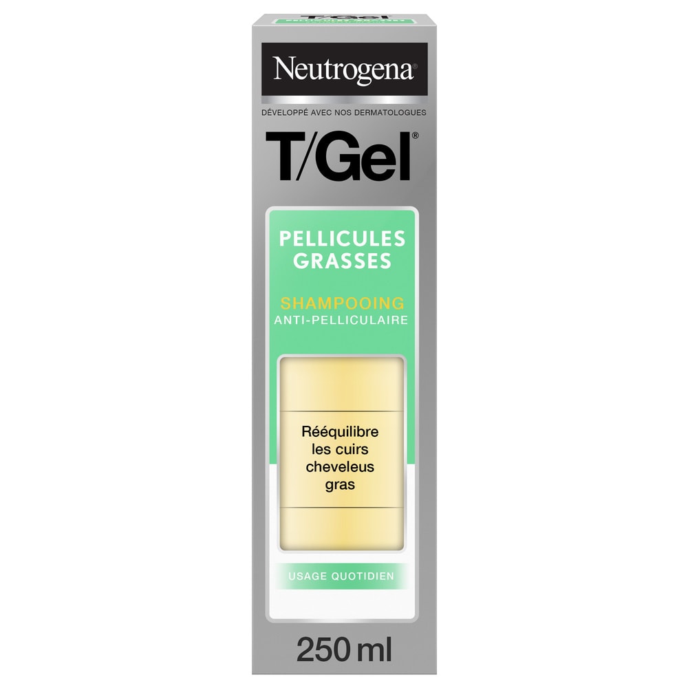 neutrogena Neutrogena® T/Gel® Shampoing PelliculesGrasses 250ml Shampoing