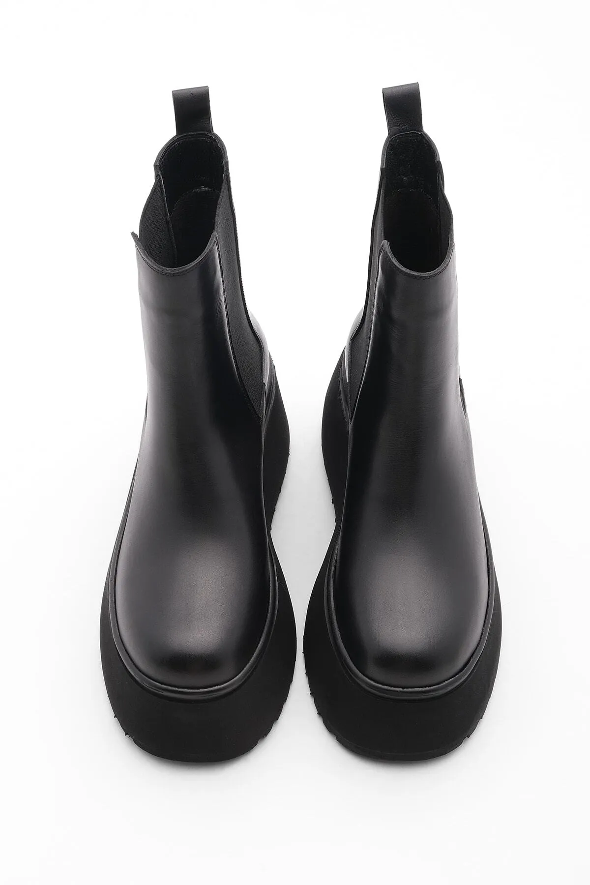 Marjin  Stiefelette - Schwarz - Keilabsatz