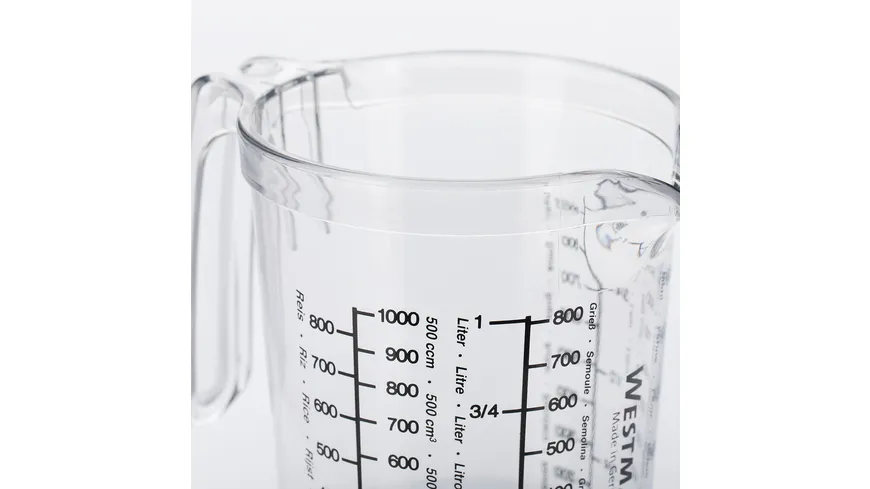 WESTMARK Messbecher Gerda 1l transparent