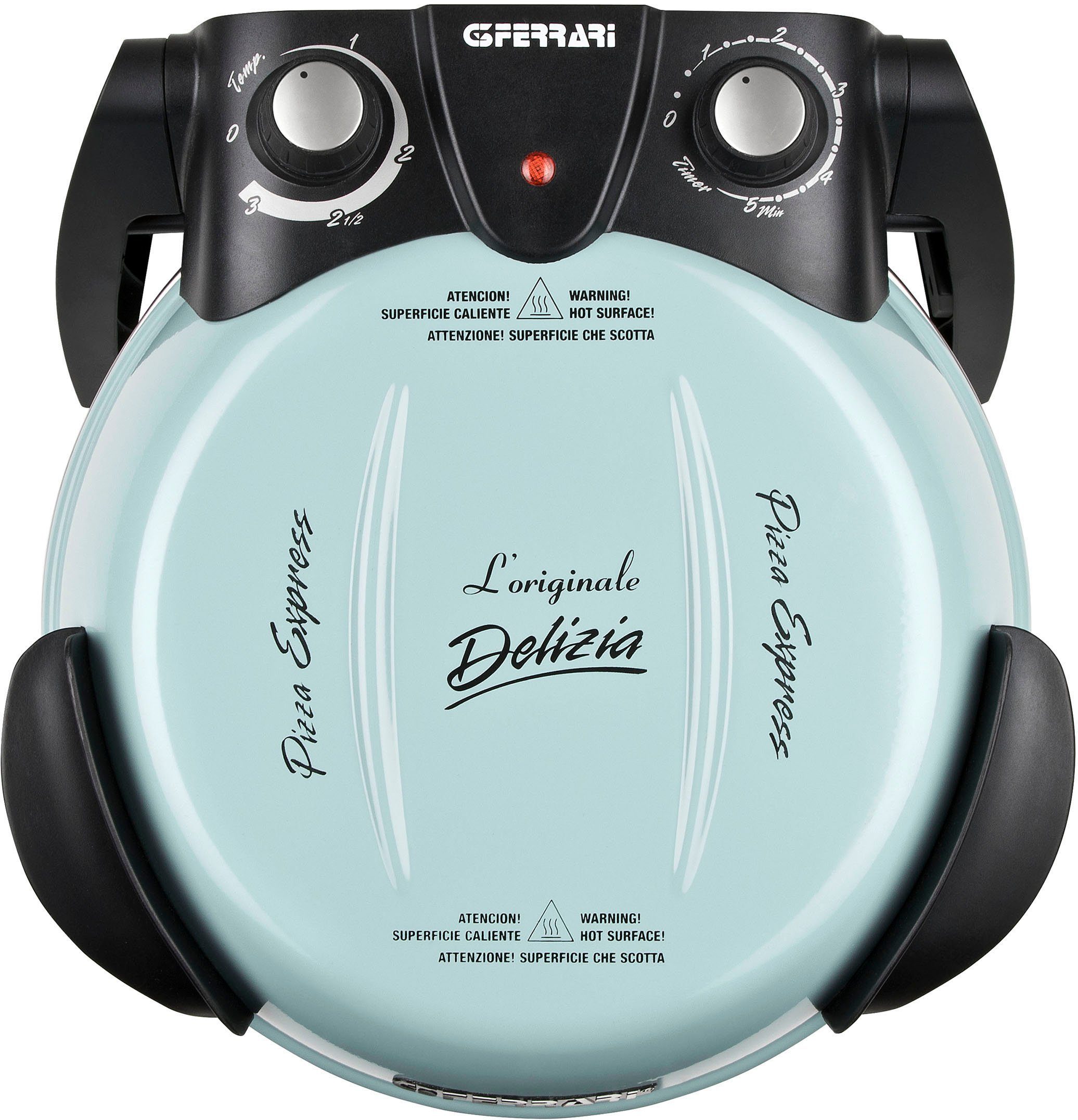 G3Ferrari Pizzaofen Delizia G1000613 Limited Edition, bis 400 Grad mit feuerfestem Naturstein