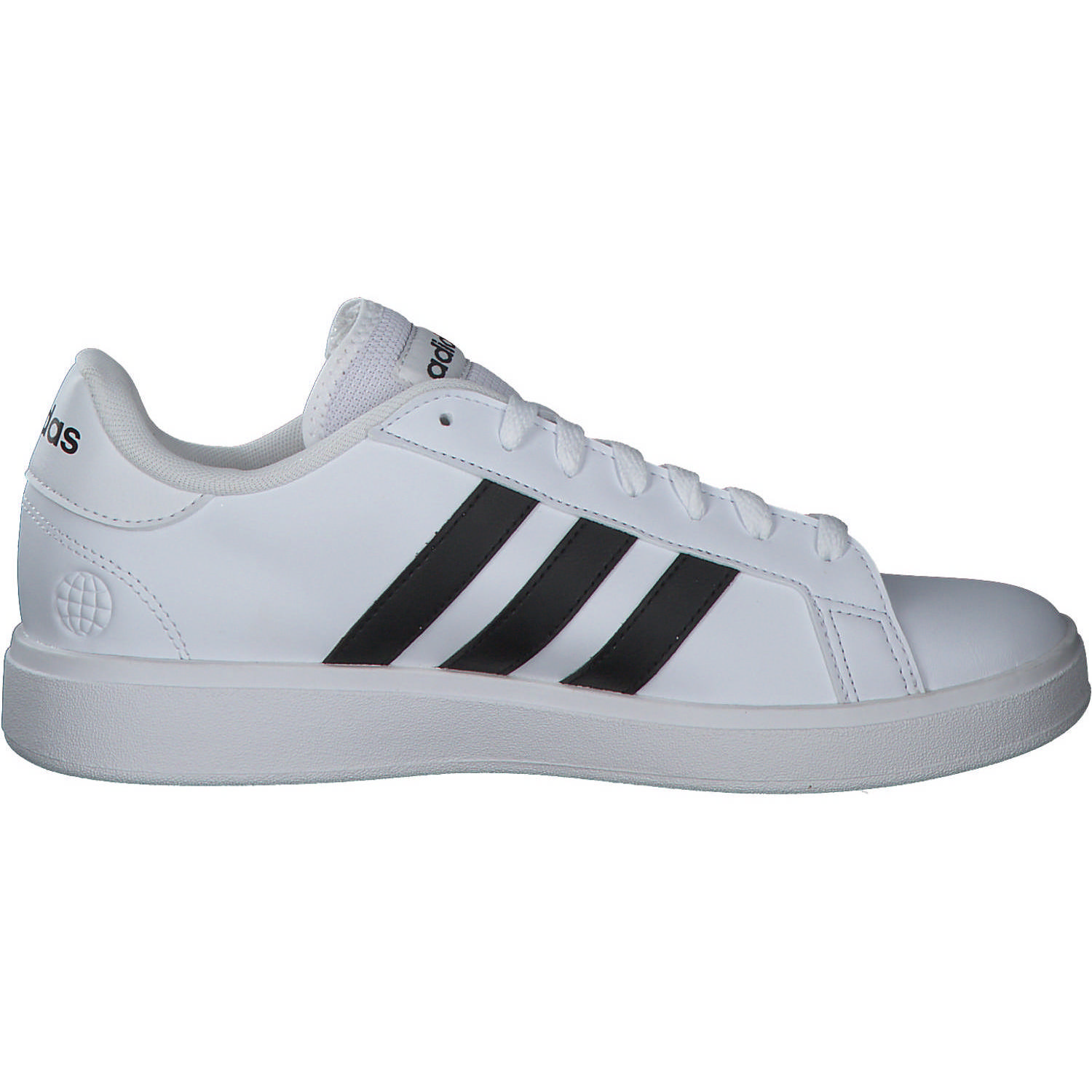 Adidas Core Grand Court Base 2 W, Sneakers Low, Damen, Schwarz
