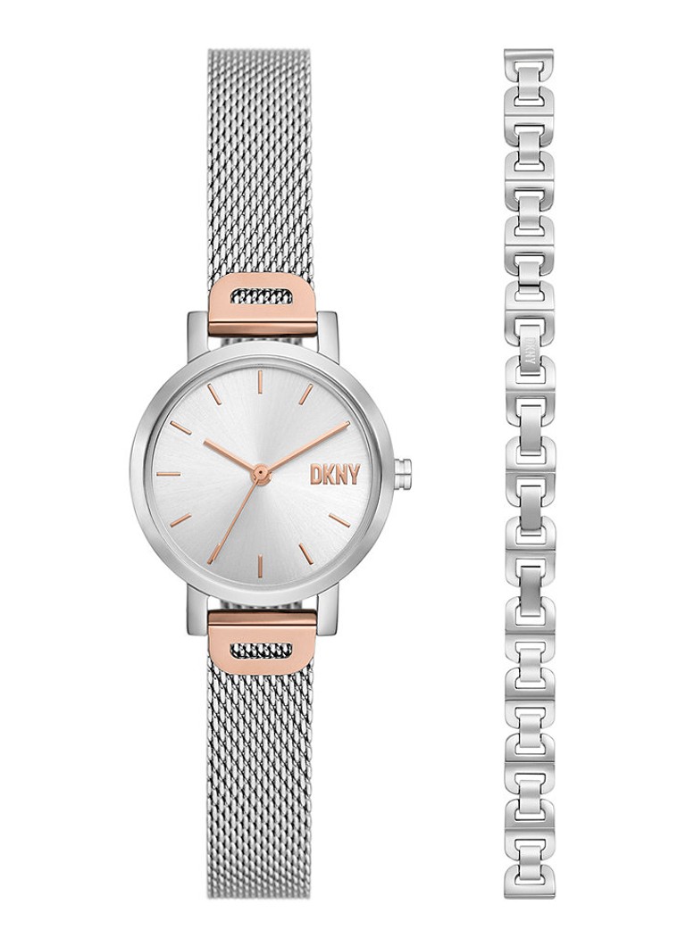 Sada 2 hodinek a náramku DKNY Soho NY6684SET