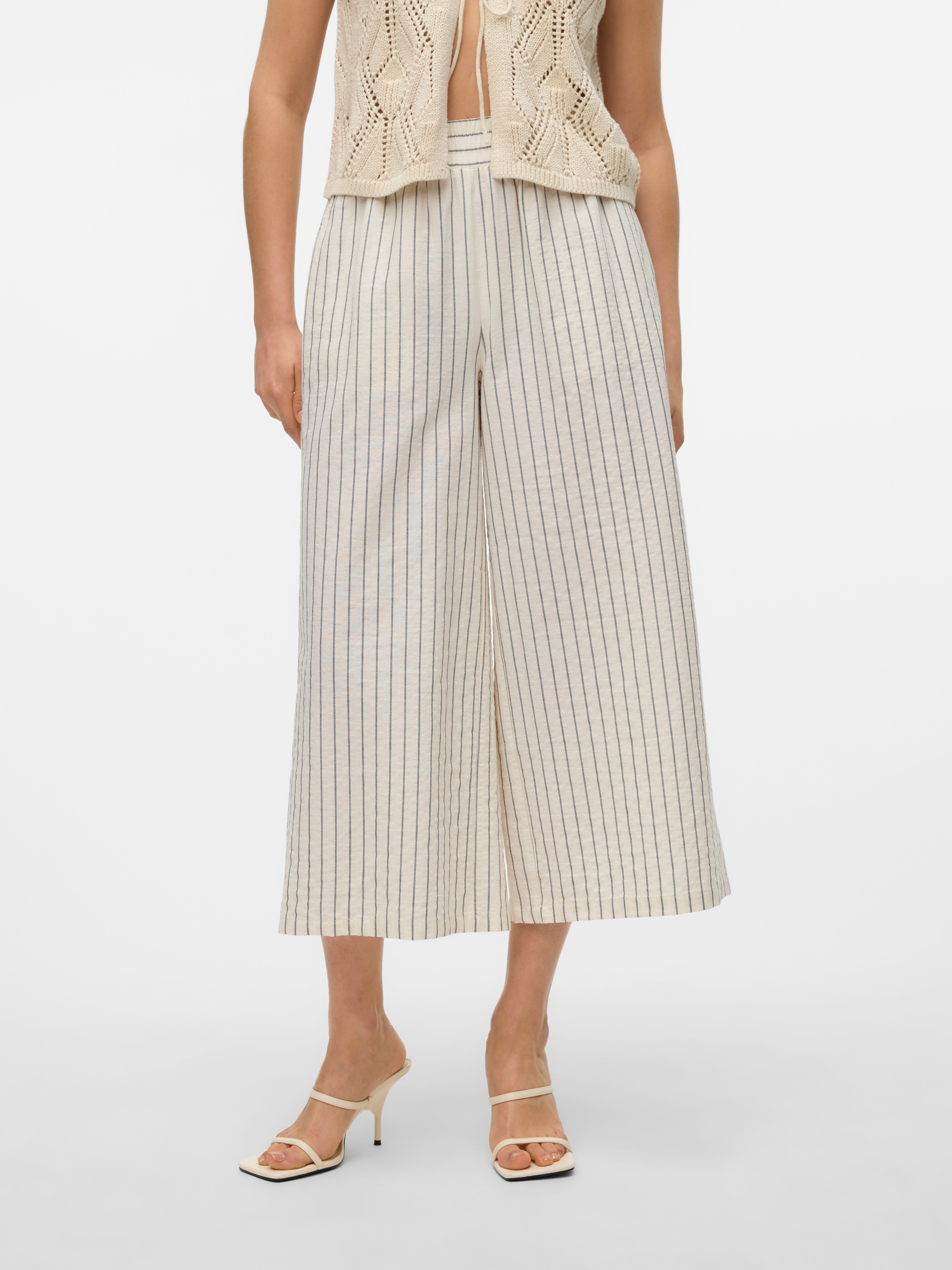 VMJAYLEN Hohe Taille Culottehose