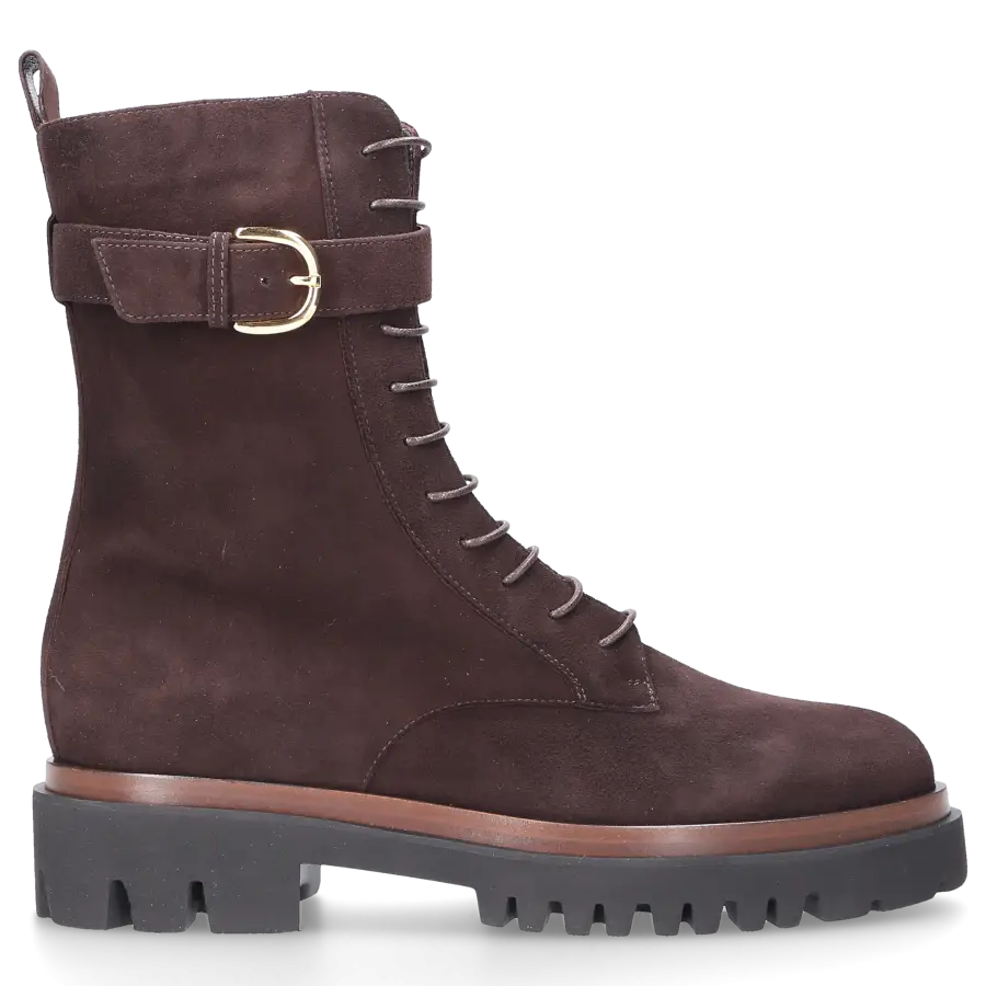 Truman's - Stiefeletten 9613 Veloursleder - braun