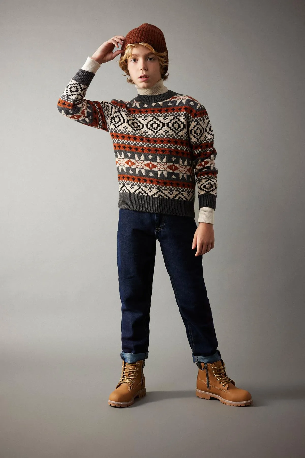 DeFacto  Slim Fit Jeans für Jungen - Schulhose A7742a823au