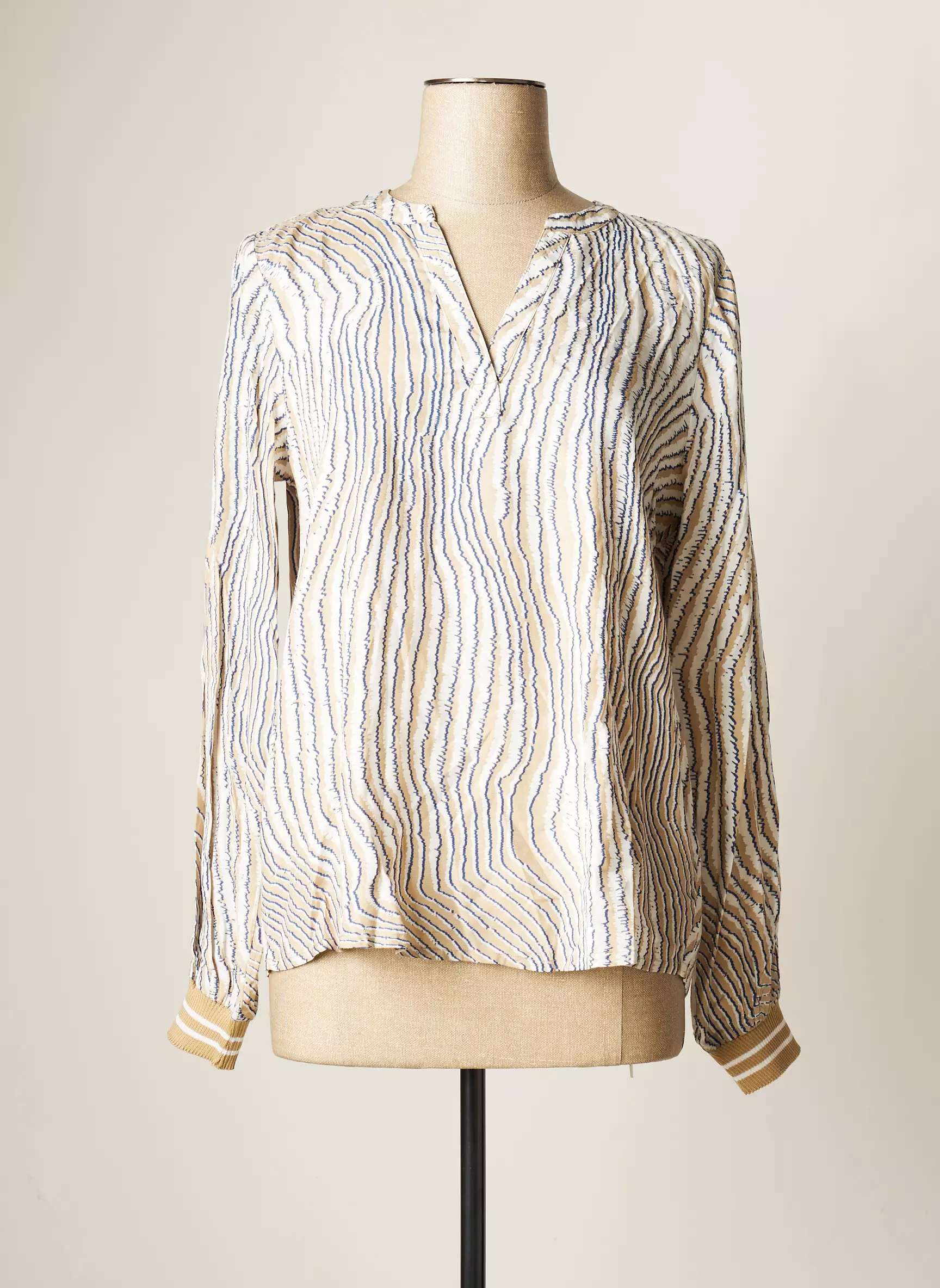 Kaffe Blouses Femme couleur beige