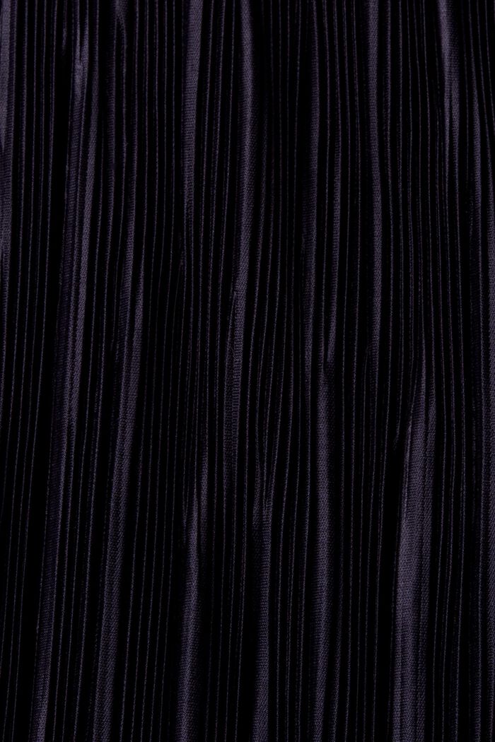 Plissierte Hose mit weitem Bein