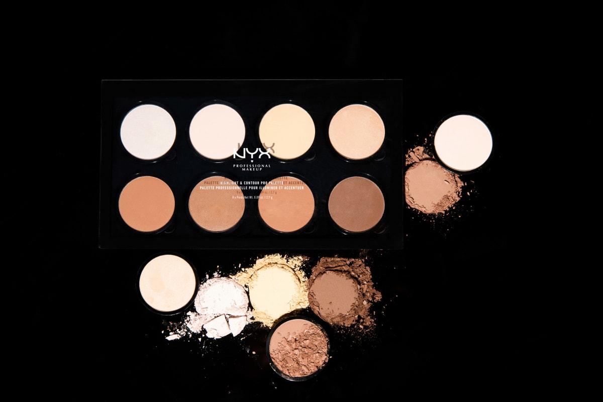 Highlight & Contouring Palette Pro, 21,6 g