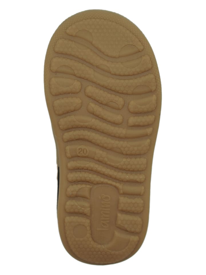 lamino Leder-Sneakers in Dunkelblau günstig kaufen