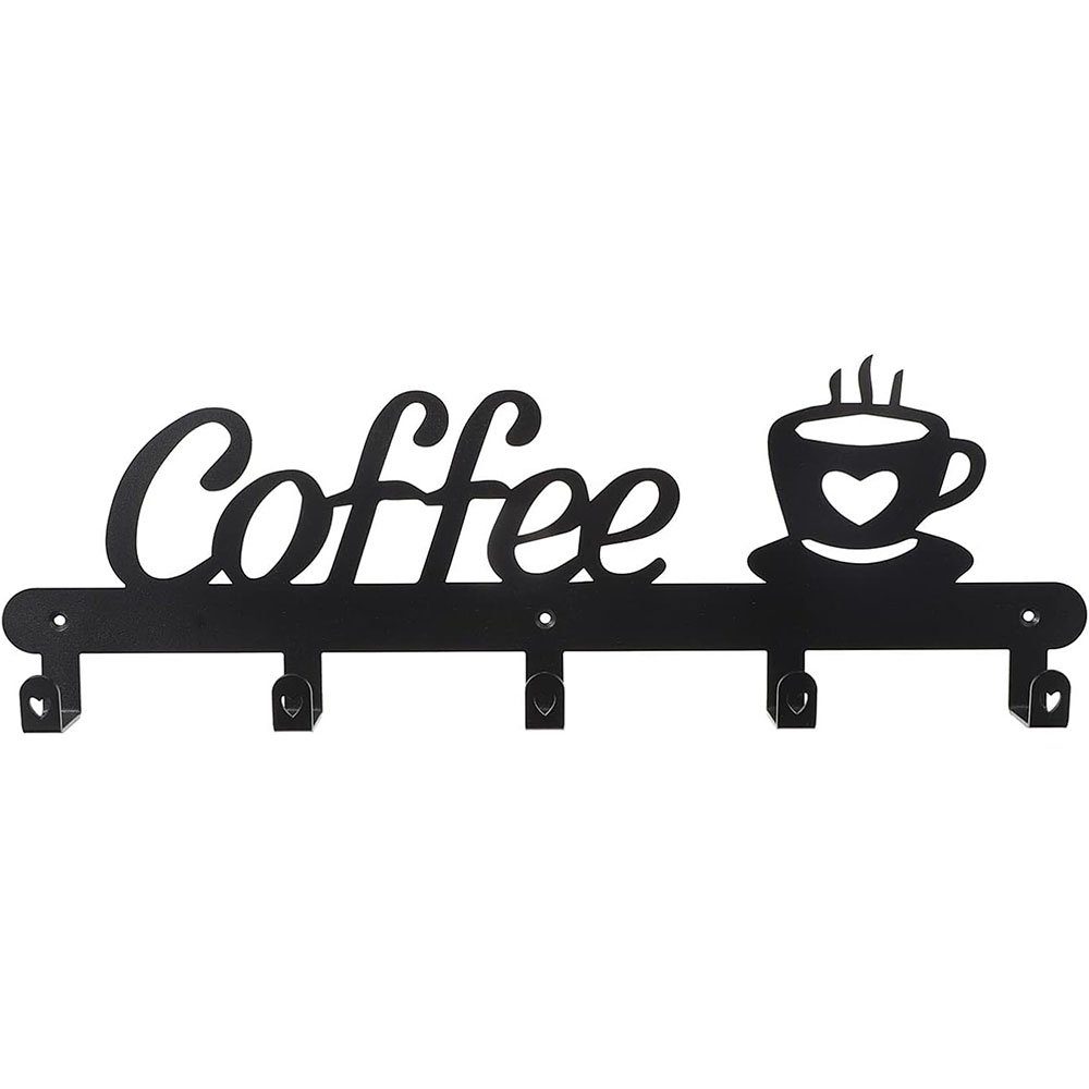 KOMIRO Gläserhalter Kaffee Becher Halter Rustikalen Wand Montiert Tasse Veranstalter
