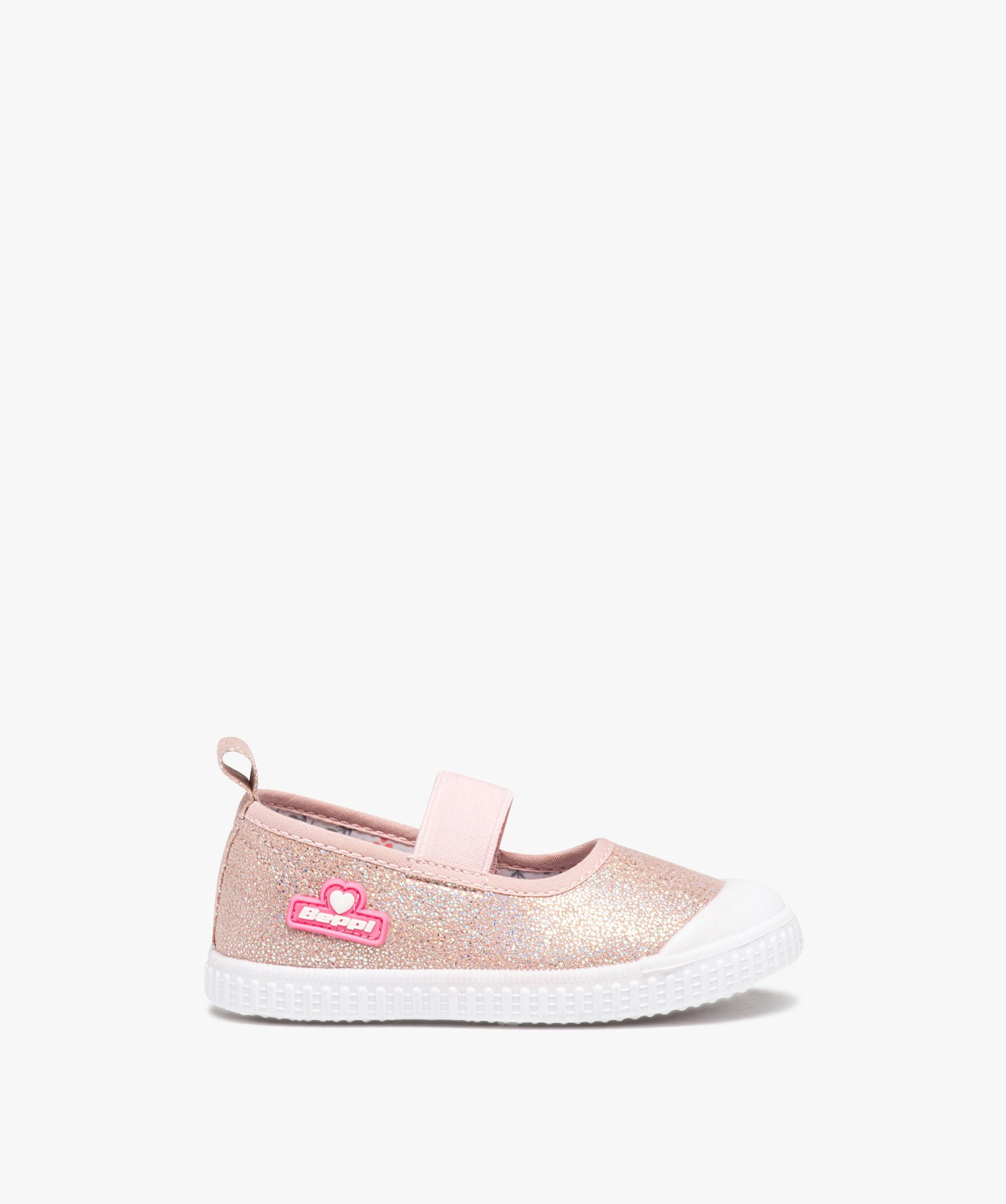 Babies fille à paillettes avec bride élastique - Beppi rose | GEMO