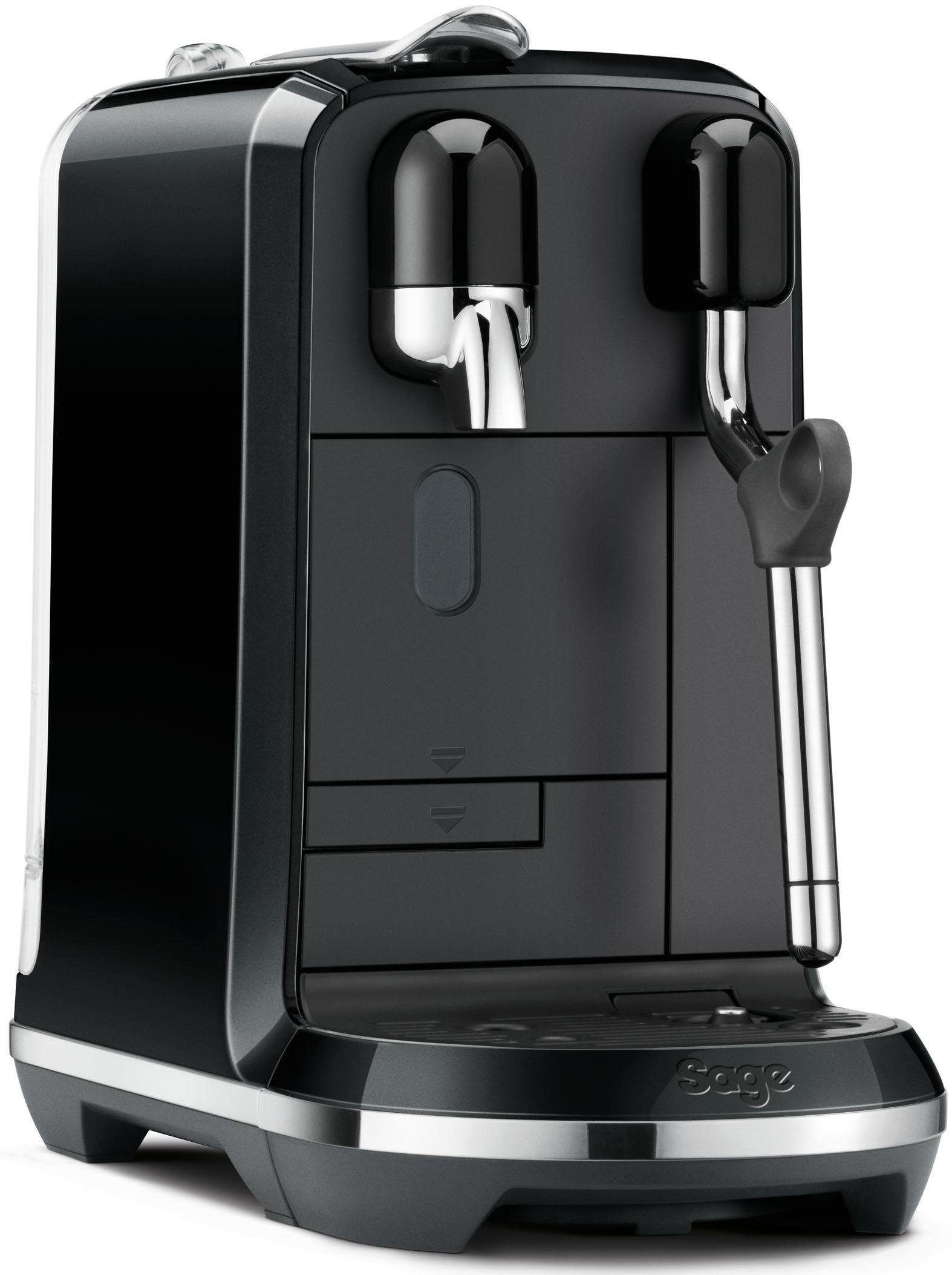 Nespresso Kapselmaschine Creatista Uno SNE500 mit Edelstahl-Milchkanne, inkl. Willkommenspaket mit 14 Kapseln