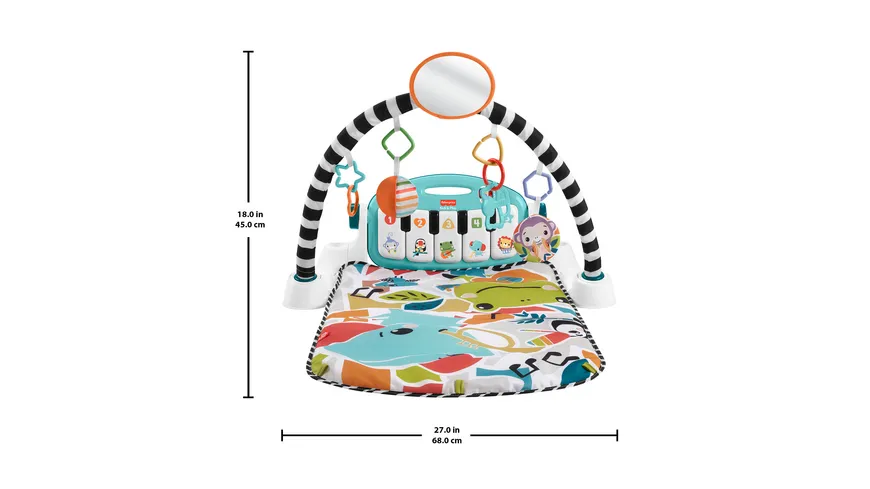 Fisher-Price Kontrast Kick & Play Pianospieldecke