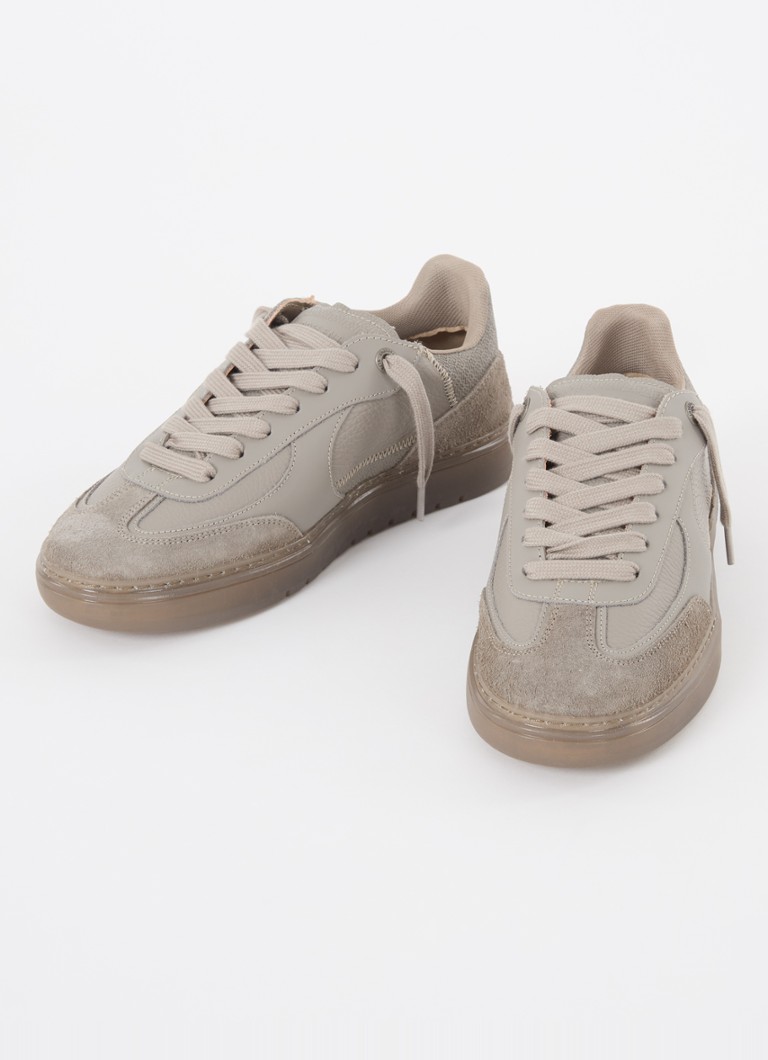 Represent Vitrus leather sneaker with suede details