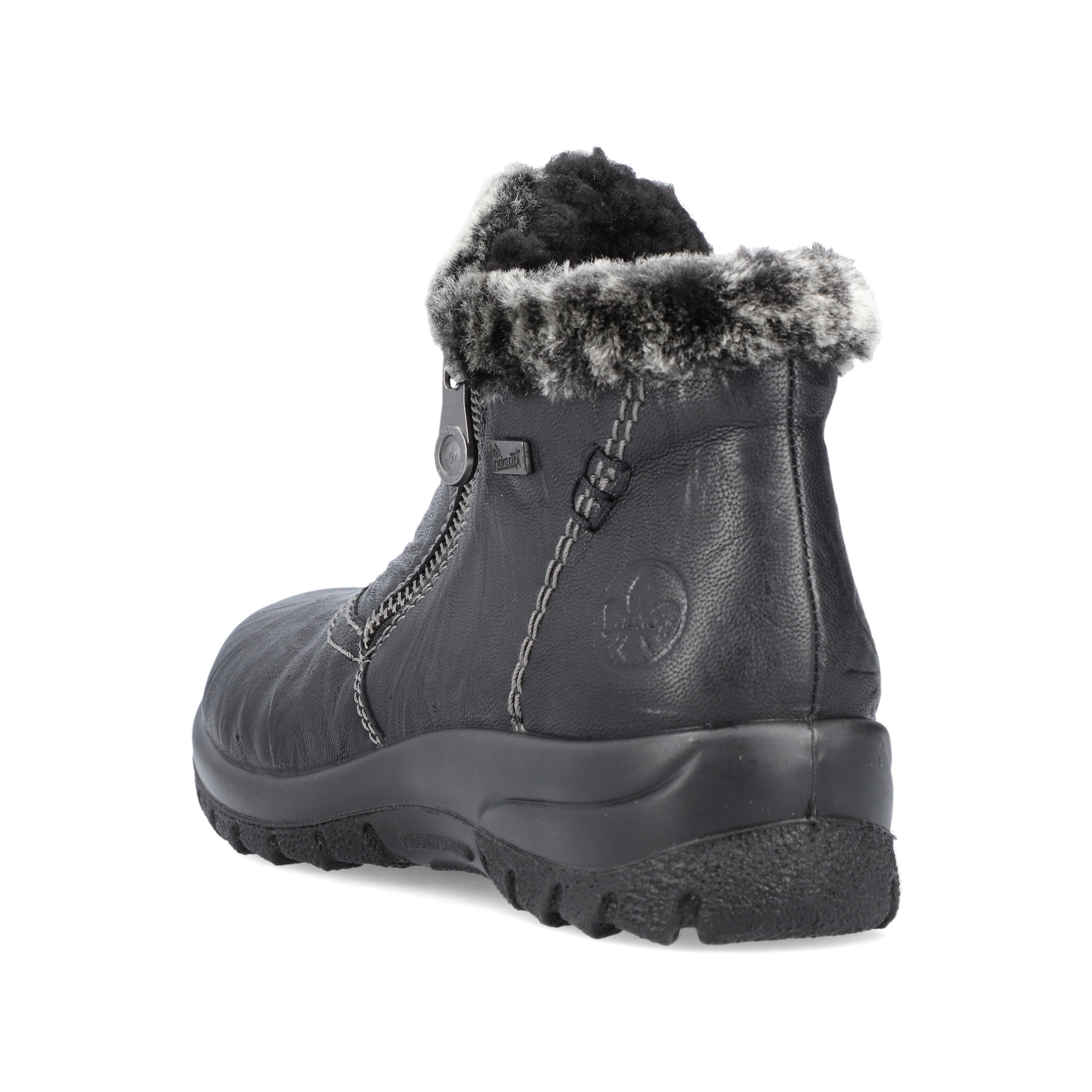 Rieker Damen Kurzstiefel tiefschwarz