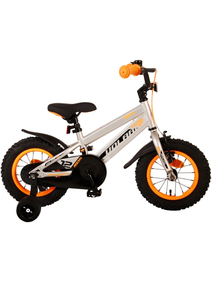 Volare Kinderfahrrad Rocky für Jungen 12 Zoll Kinderrad in Grau Fahrrad 3 Jahre günstig kaufen onesize