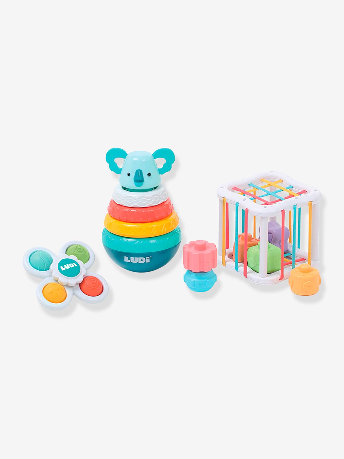 Ludi Baby Greifspielzeug-Set LUDI - mehrfarbig