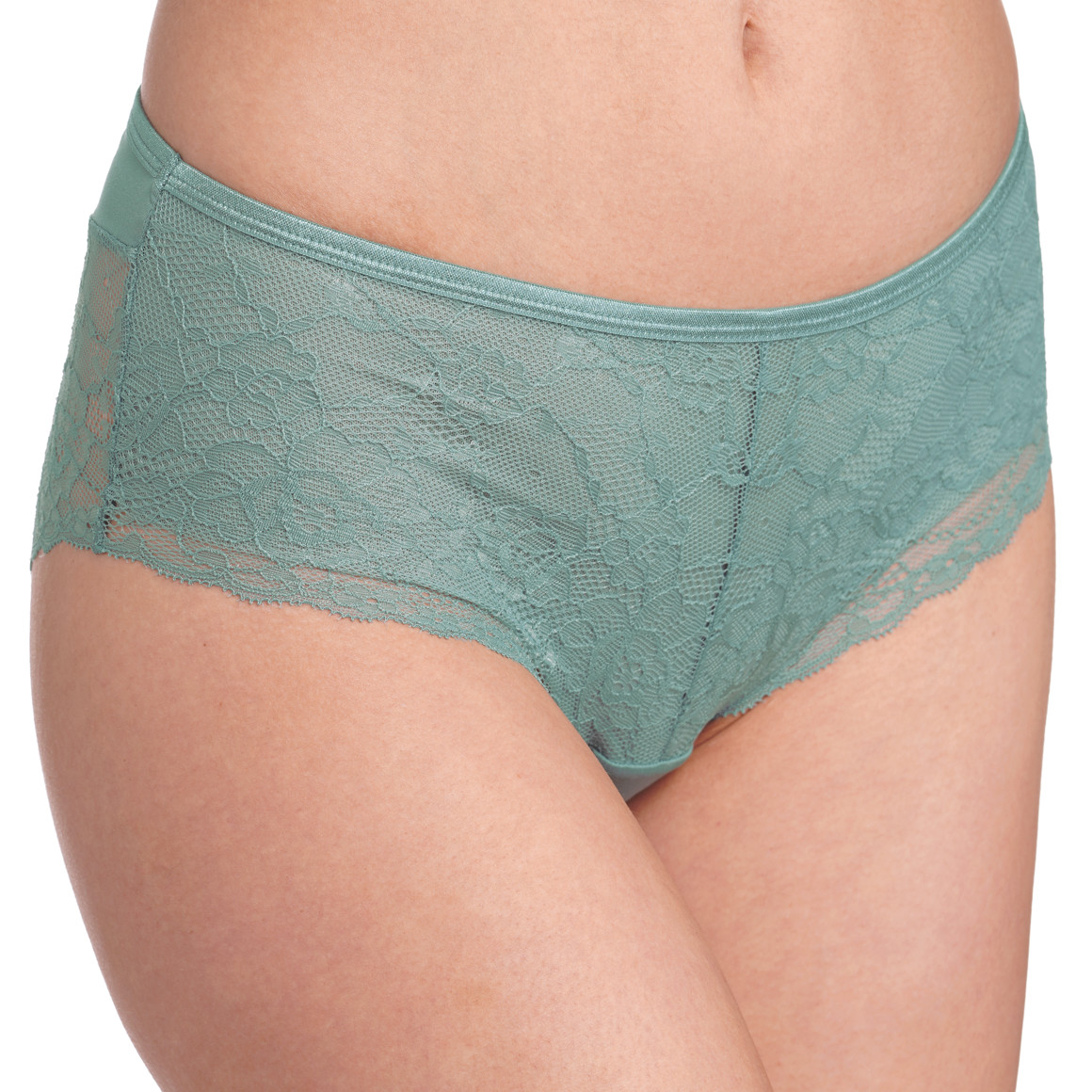 2 Damen Pantys mit Spitze