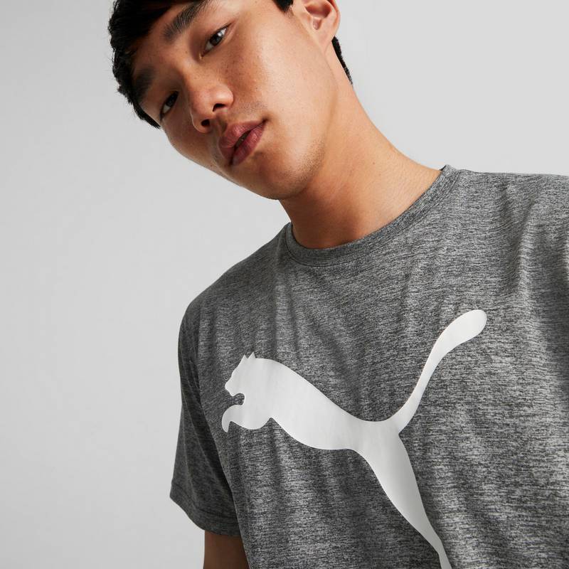 PUMA FAVOURITE HEATHER CAT Funktionsshirt Herren