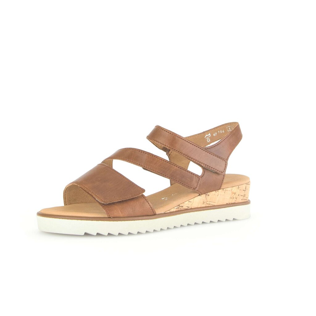 Gabor comfort Keilsandalette braun