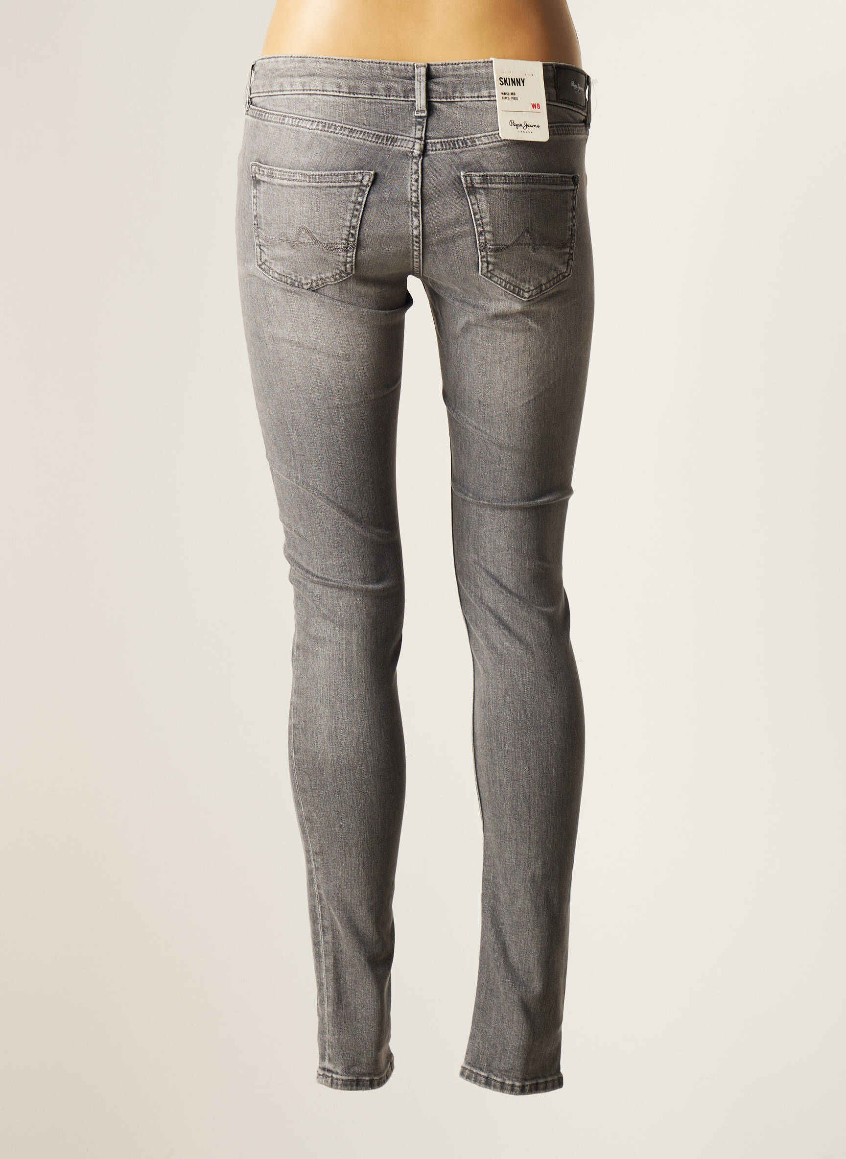 Pepe Jeans Jeans Skinny Femme couleur gris