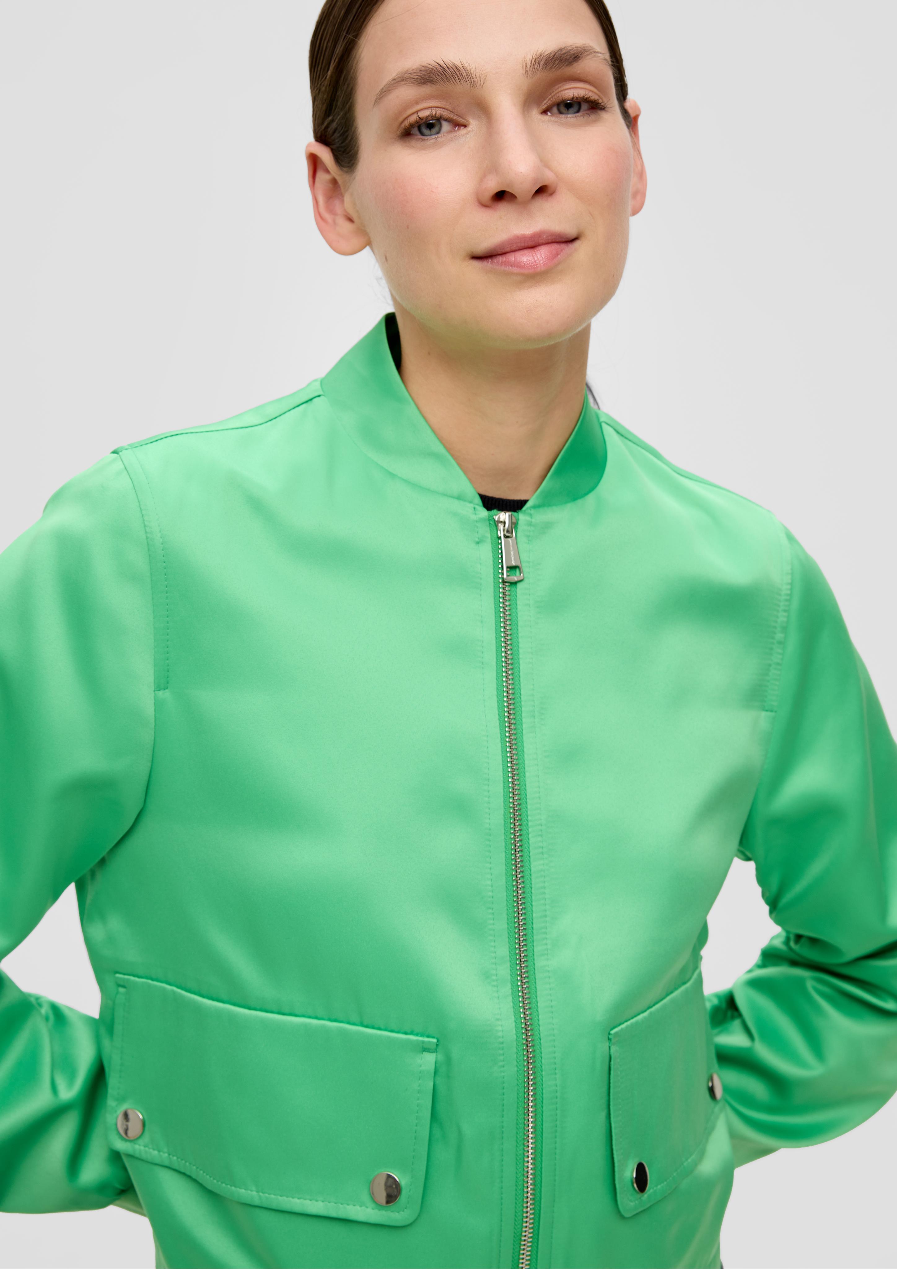 Blouson aus Satin  2142756-7510