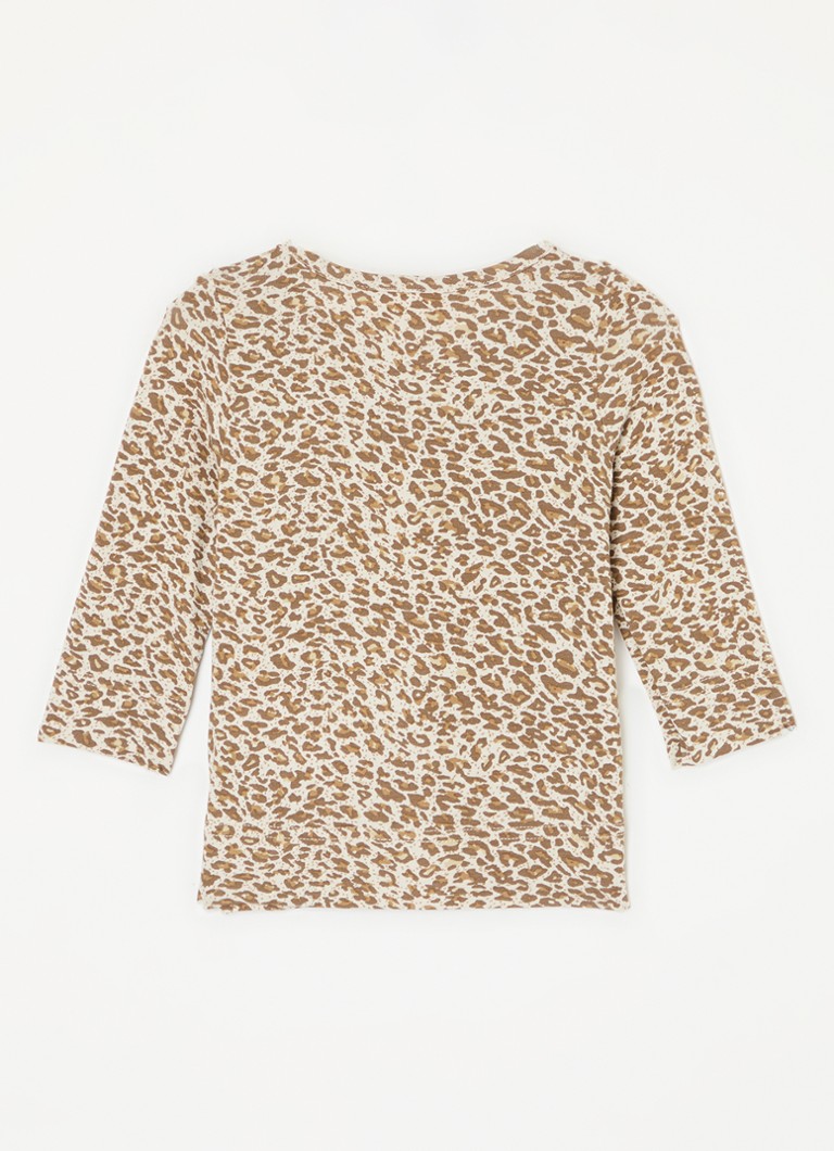 Cămașă cu mânecă lungă Leo de la MarMar COPENHAGEN cu imprimeu leopard.