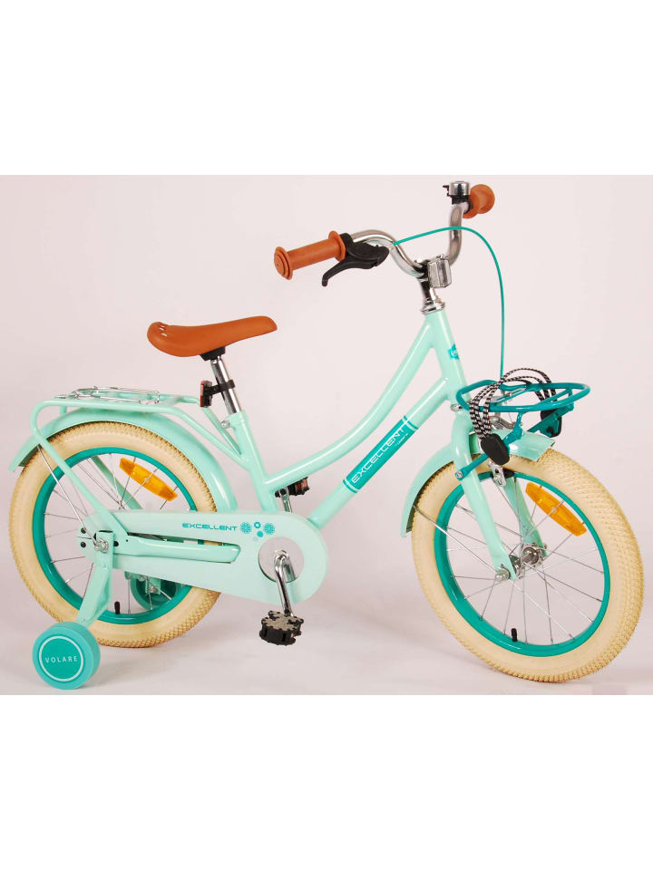Volare Kinderfahrrad Excellent Fahrrad für Mädchen 16 Zoll Kinderrad in Grün 4 Jahre günstig kaufen onesize