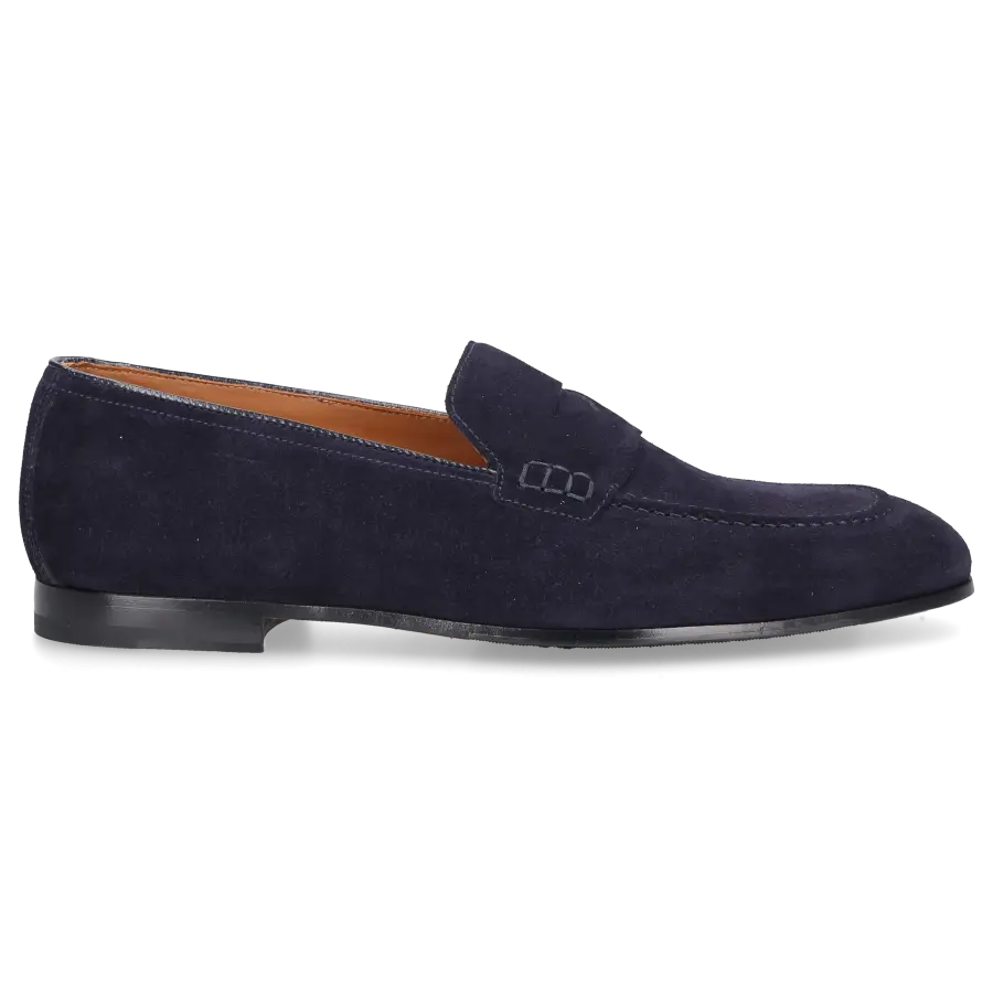 Doucal's - Loafer 2983 Veloursleder - blau