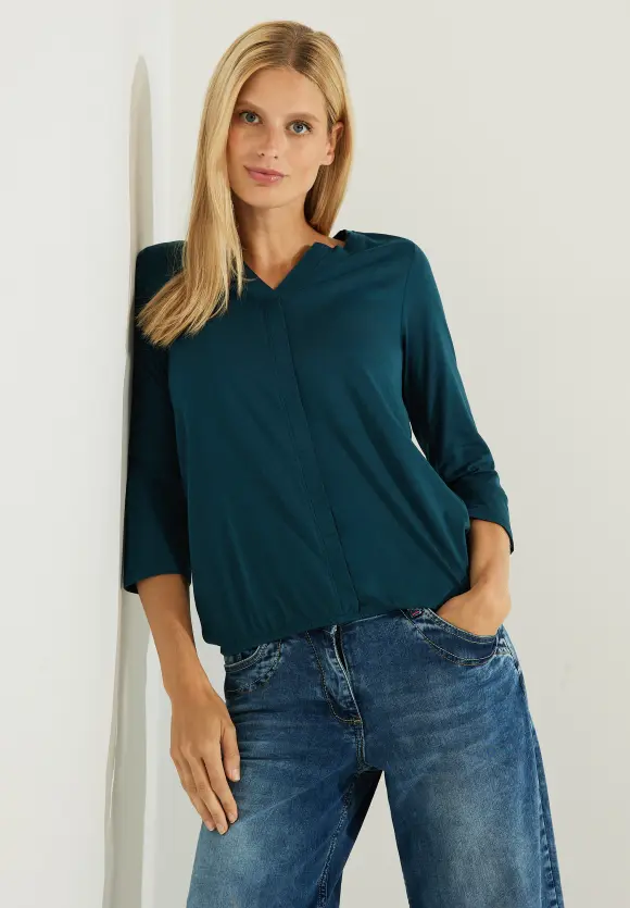 CECIL Tunikashirt in Unifarbe