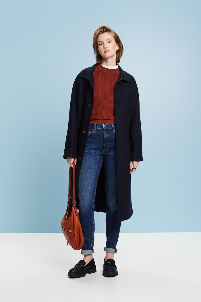 Retro-Classic-Jeans mit hohem Bund