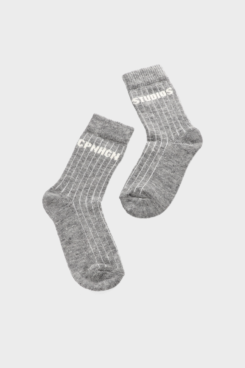 CPH WOOL SOCKS 1 wool mix light grey